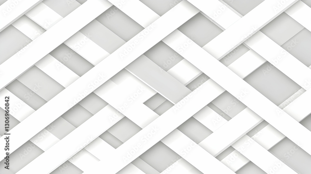Abstract white interwoven lines pattern, textured background, digital design, website template Abstract white interwoven lines pattern, textured background, digital design, website template