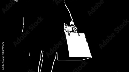 Shopping Spree Illustration