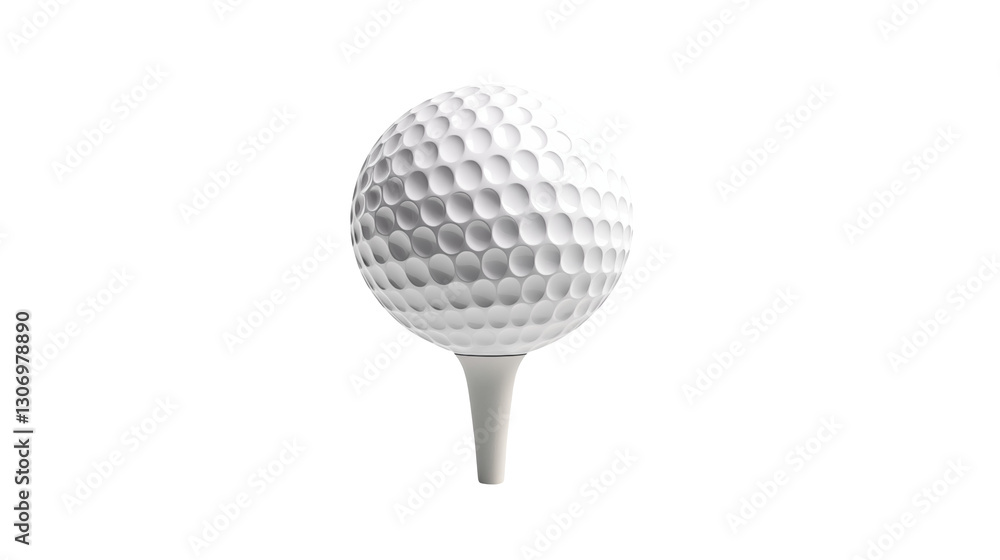 Ready for the Perfect Golf Swing Tee Shot Image Ready for the Perfect Golf Swing Tee Shot Image