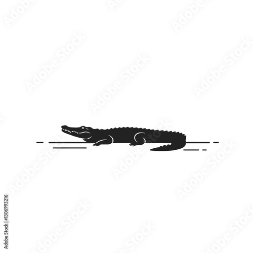 Alligator Lying in Wait
