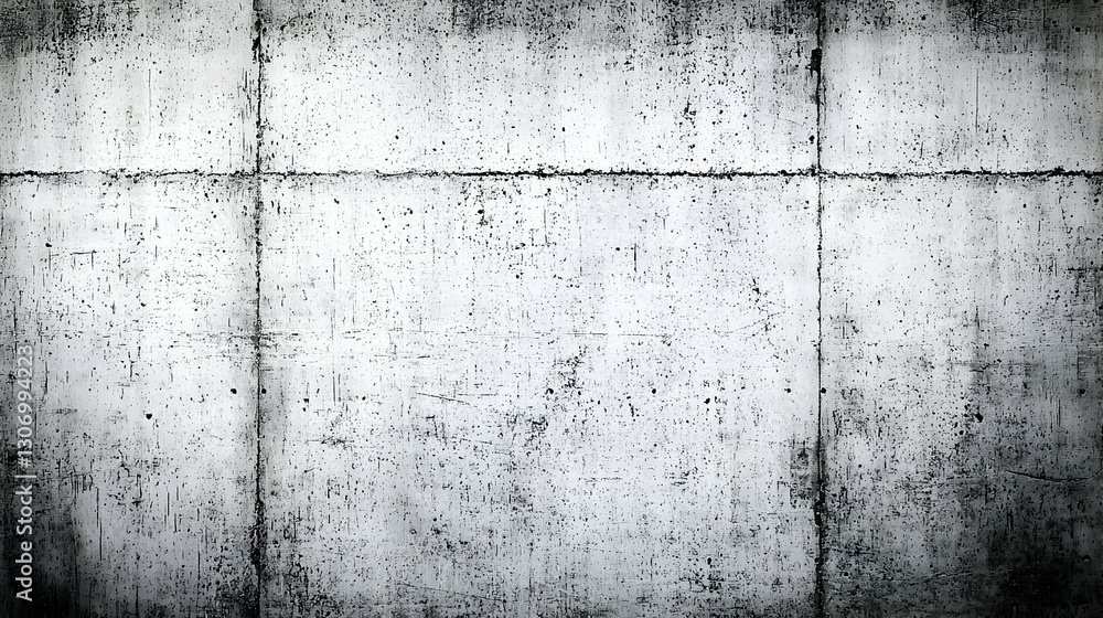 Obraz premium Grungy concrete wall texture, urban background, design element, construction site backdrop