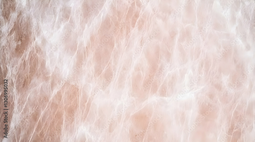 Fototapeta premium Pink marble texture background, swirling veins, close-up shot, design element
