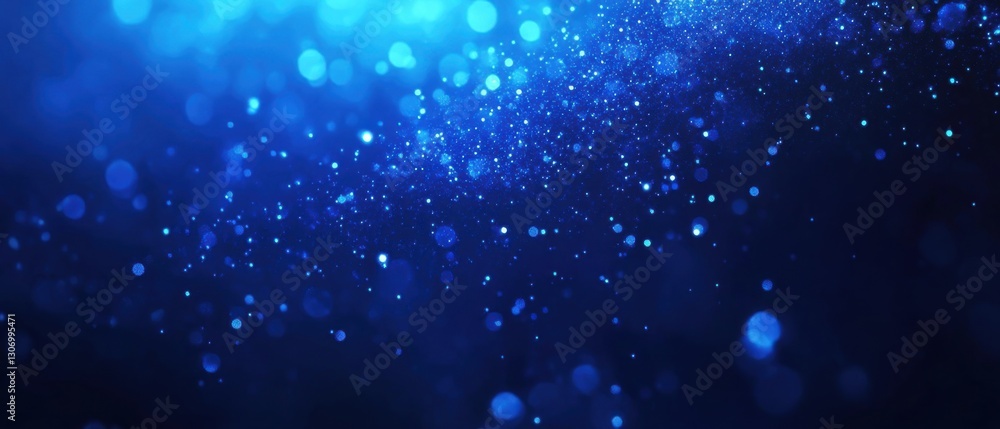 Abstract dark blue glitter sparkle bokeh background with blurred lights, creating a magical and dreamy atmosphere for festive celebrations and cosmic designs Abstract dark blue glitter sparkle bokeh background with blurred lights, creating a magical and dreamy atmosphere for festive celebrations and cosmic designs