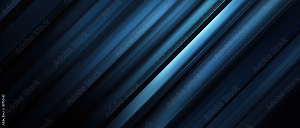 Abstract dark blue diagonal lines background with light effect, modern and elegant design for technology or business presentation Abstract dark blue diagonal lines background with light effect, modern and elegant design for technology or business presentation