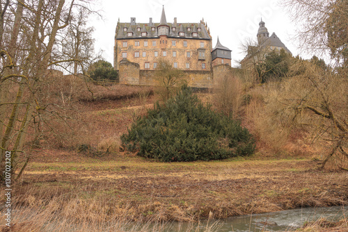 Schloss Eisenbach am Vulkanradweg bei Lauterbach (Hessen) photo