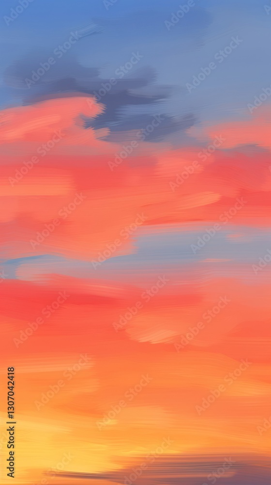 Obraz premium Sunset backgrounds outdoors nature.