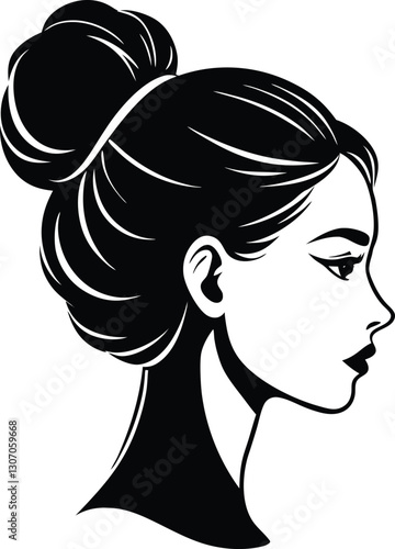 girl with long hair