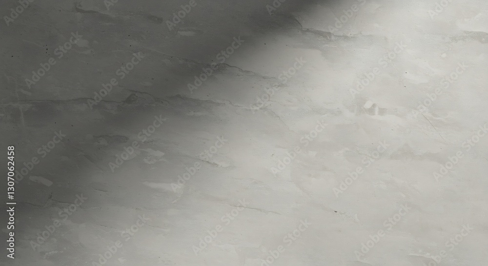Naklejka premium Subtle Gray Textured Surface Soft Light. AI Generated