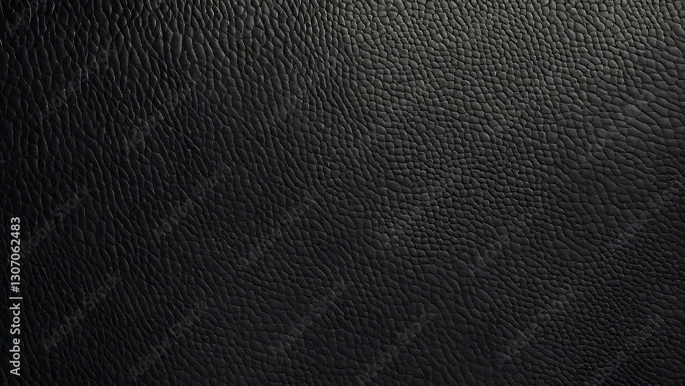 Close-up of black textured leather surface with intricate details and patterns Close-up of black textured leather surface with intricate details and patterns