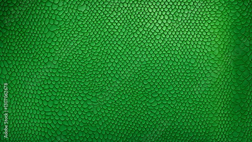 Close-up of green snake scaly texture resembling reptile skin patterns