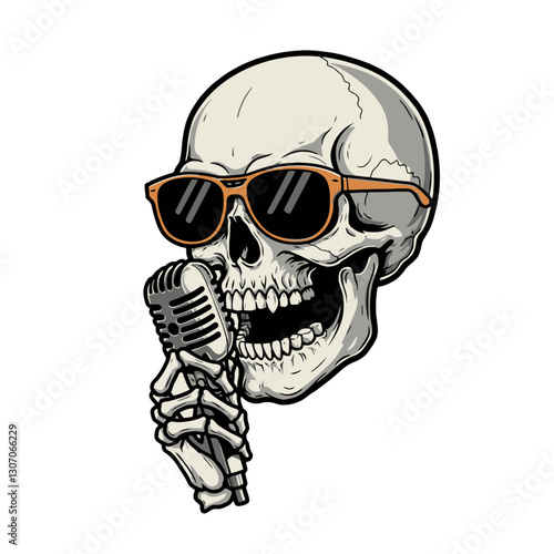 Skeleton Rockstar