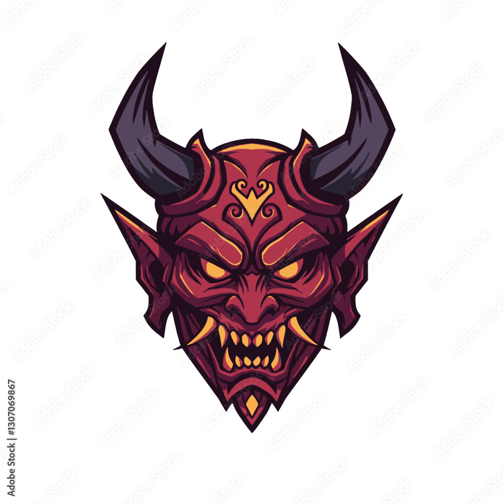 Obraz premium Crimson Hellfiend