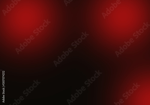 Black and dark red smooth gradient abstract background image,Dark tone.Science or technology display concept. Metal or metallic color. spotlight in room or studio.Graphic illustration.