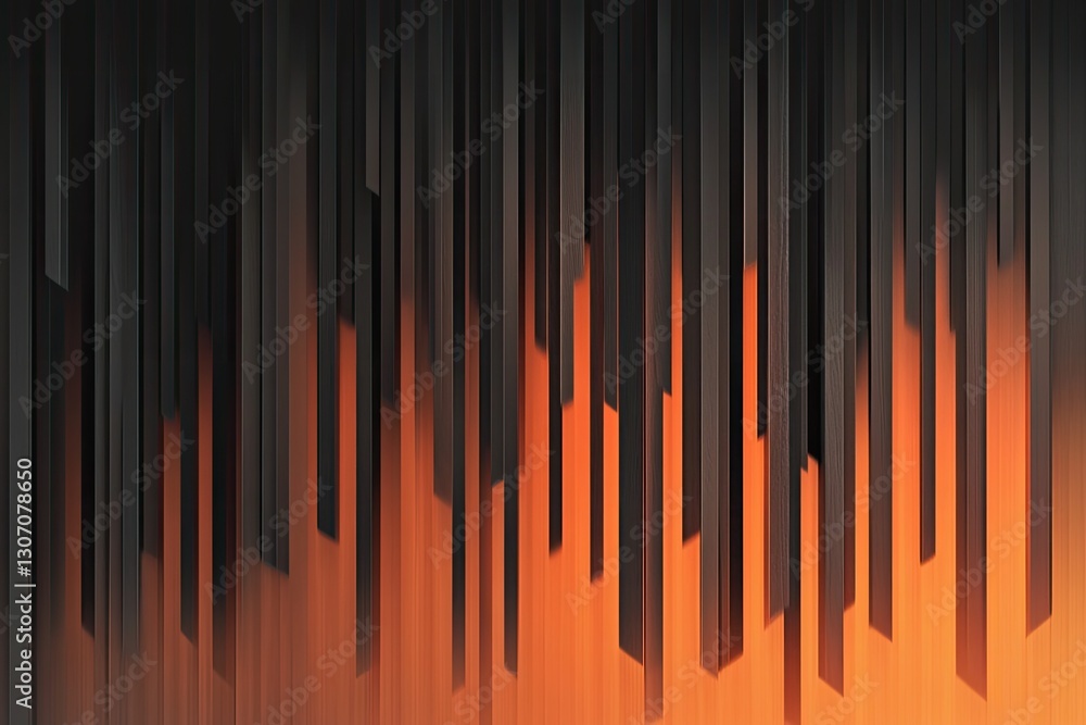 Dark gray abstract background with vertical light brown gradient lines, three-dimensional depth for modern website designs and print materials. Dark gray abstract background with vertical light brown gradient lines, three-dimensional depth for modern website designs and print materials.