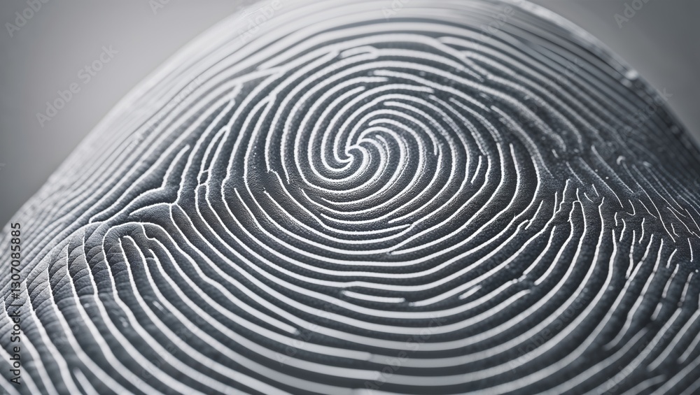 Delicate lines intertwine in a captivating fingerprint, showcasing the unique patterns and textures. The close-up highlights the complexity of human skin while reflecting light subtly Delicate lines intertwine in a captivating fingerprint, showcasing the unique patterns and textures. The close-up highlights the complexity of human skin while reflecting light subtly