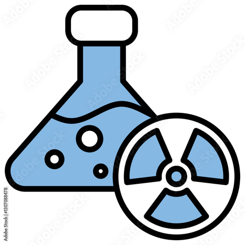 Toxins Blue Black Icon