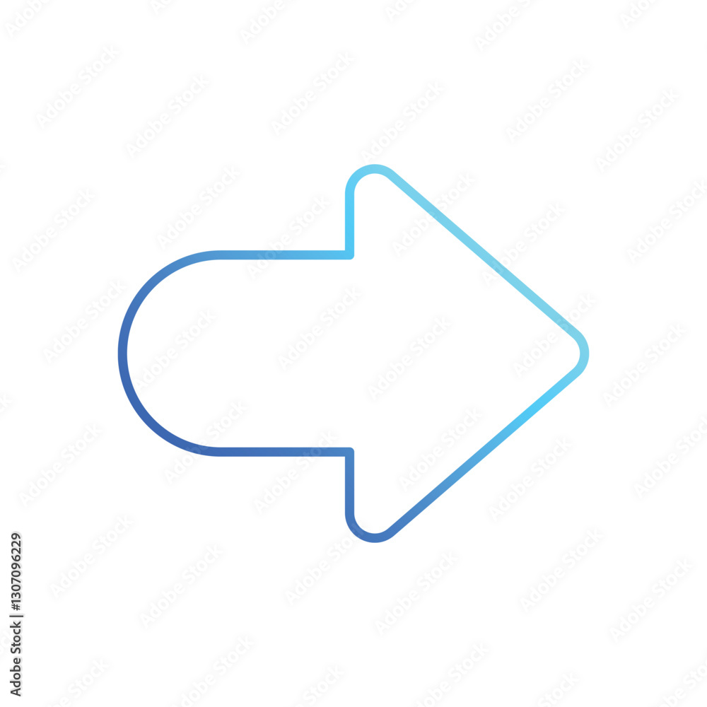 Right Arrow stock illustration Right Arrow stock illustration