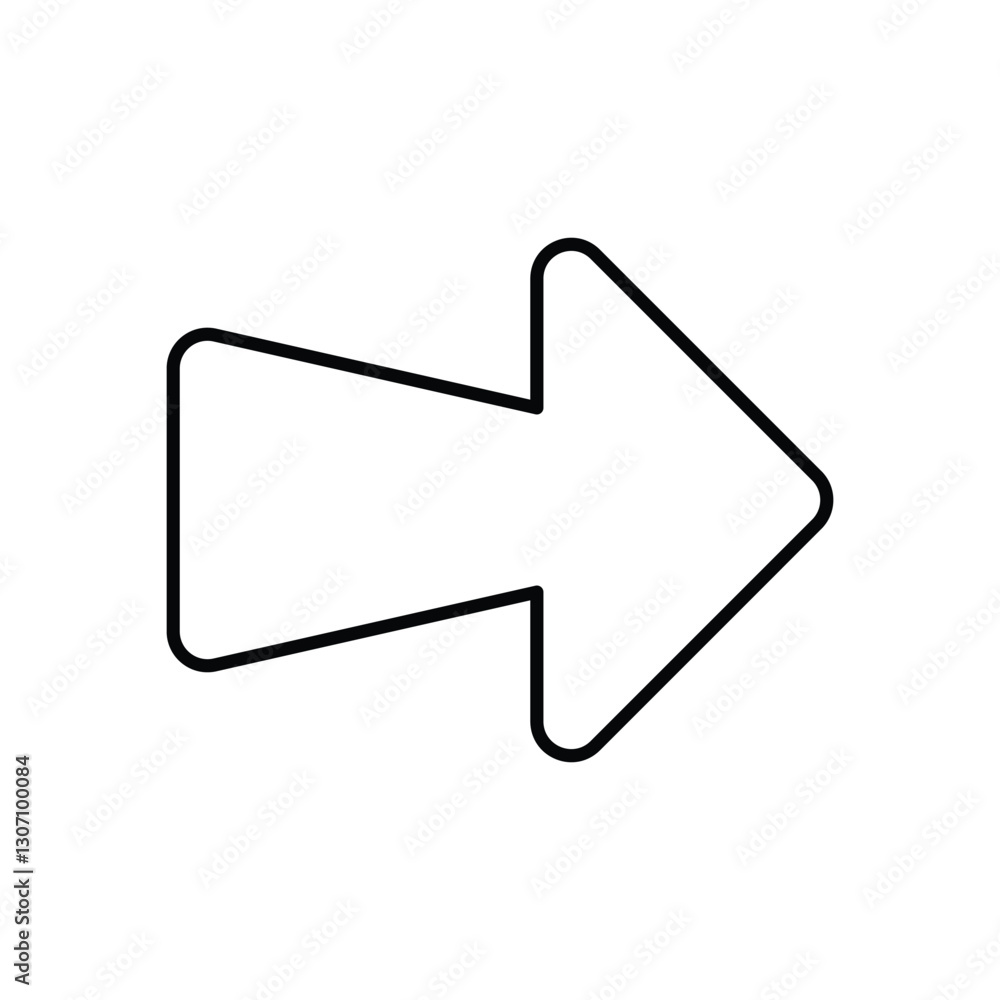 Right Arrow stock illustration Right Arrow stock illustration