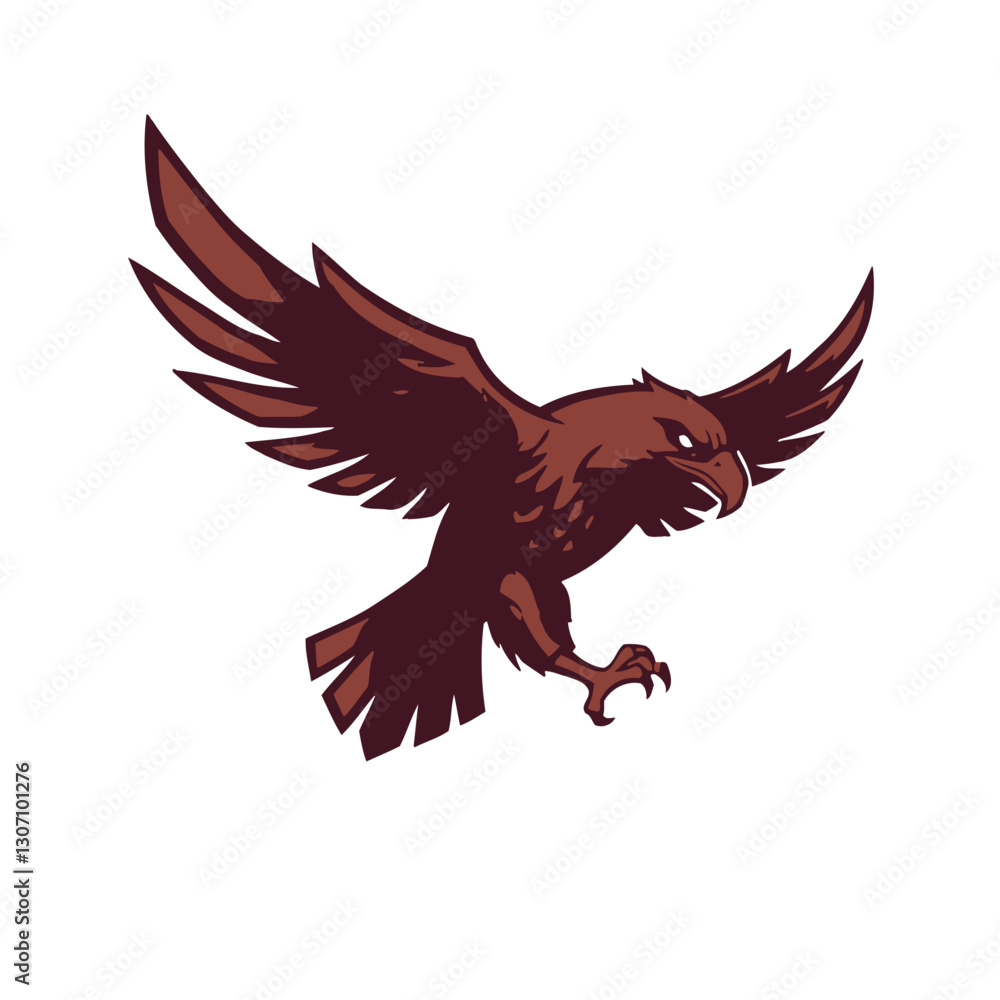 Obraz premium Fierce Eagle Logo
