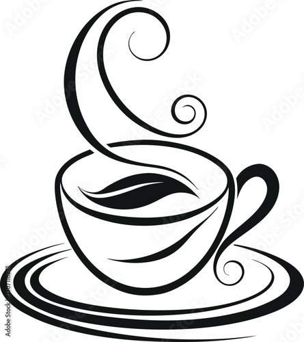 cup of coffee with a heart