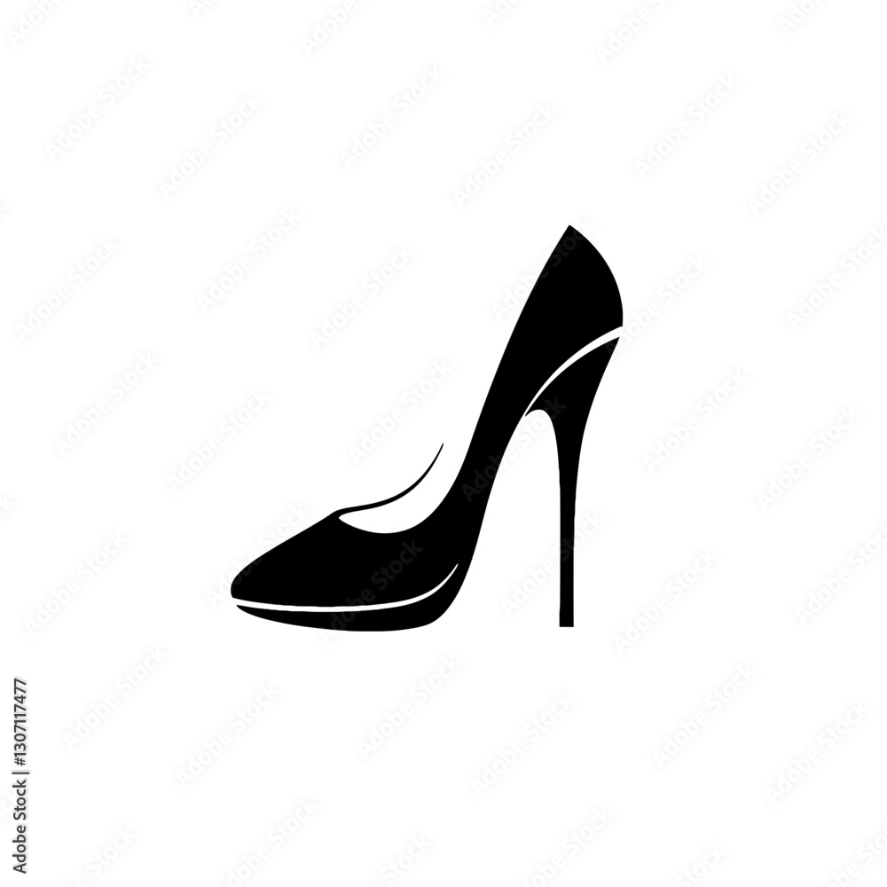 Elegant Stiletto Icon Elegant Stiletto Icon