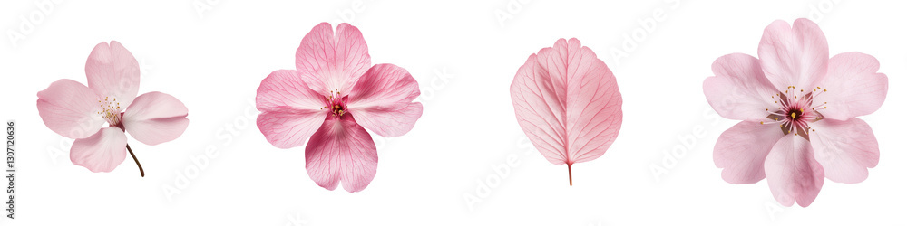 A shot of soft and delicate pink floral blooms set against a simple minimal background The petals have a gentle elegant appearance with a serene romantic aesthetic A shot of soft and delicate pink floral blooms set against a simple minimal background The petals have a gentle elegant appearance with a serene romantic aesthetic