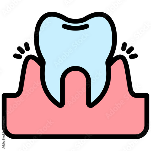 Gum Pain Icon
