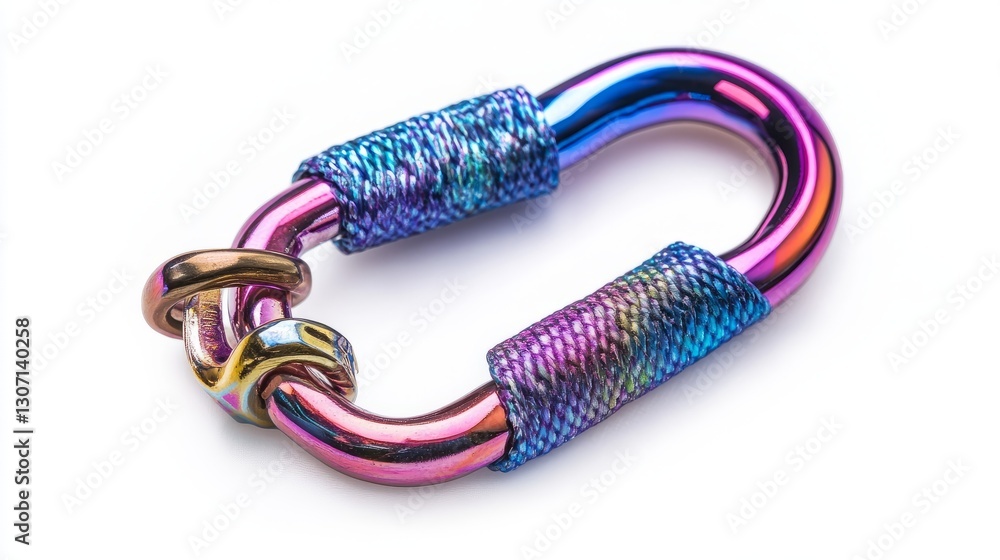 Generic Shimmering Climbing Overview Strap Carabiner Generic Shimmering Climbing Overview Strap Carabiner