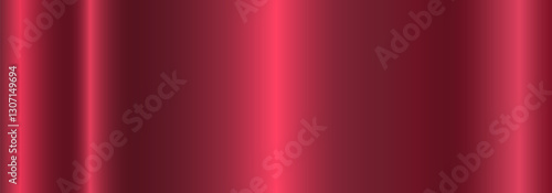 Pink-red metallic with a gradient. A banner with a metallic gradient texture.