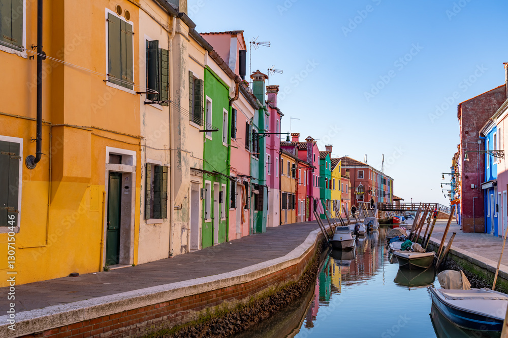 walking around the coloruful village of Burano Italy walking around the coloruful village of Burano Italy
