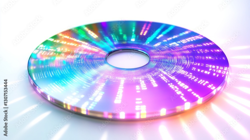 Generic Radiant Holographic Overview Pulses Data Disc Generic Radiant Holographic Overview Pulses Data Disc