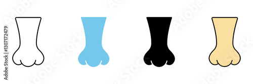 Nose concept line icon. Simple element illustration.