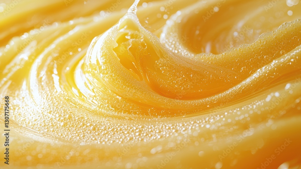Honey Splashing, Abstract Texture Honey Splashing, Abstract Texture