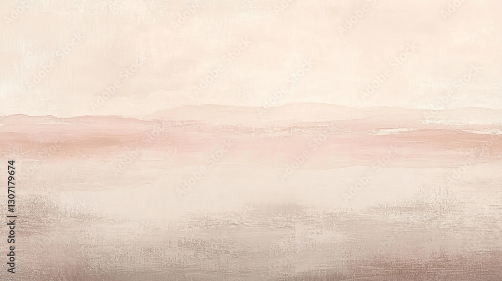 Fototapeta premium Soft abstract gradient with light beige and pink hues, gently blending, evoking a calm and peaceful aesthetic