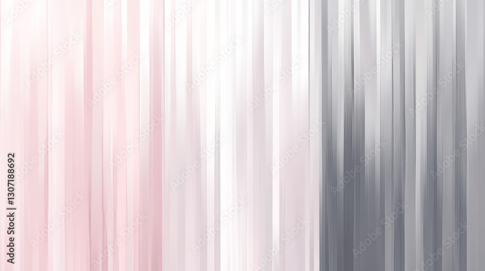 Obraz premium Soft pastel gradient with light pink and grey hues, gently blending, creating a dreamy and calming atmosphere