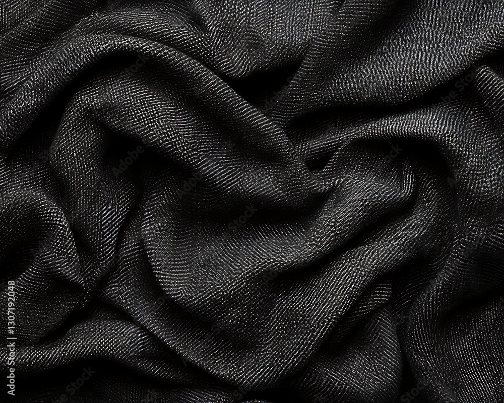Dark fabric draped texture Dark fabric draped texture