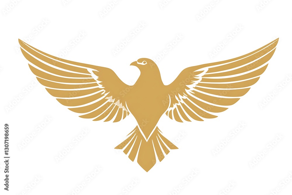 Obraz premium Golden Eagle Soaring in Flight