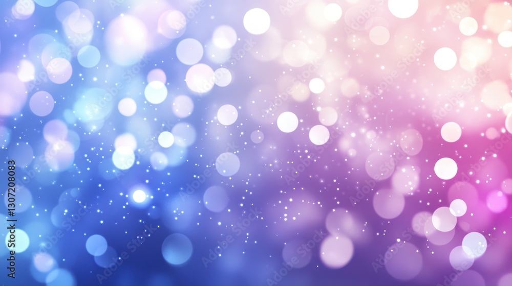 Abstract background with a purple and blue gradient color, bokeh effect, light particles, and a glow particle. Abstract background with a purple and blue gradient color, bokeh effect, light particles, and a glow particle.