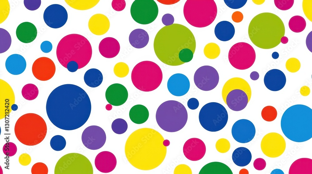 Colorful Circle Pattern Background (1) Colorful Circle Pattern Background (1)