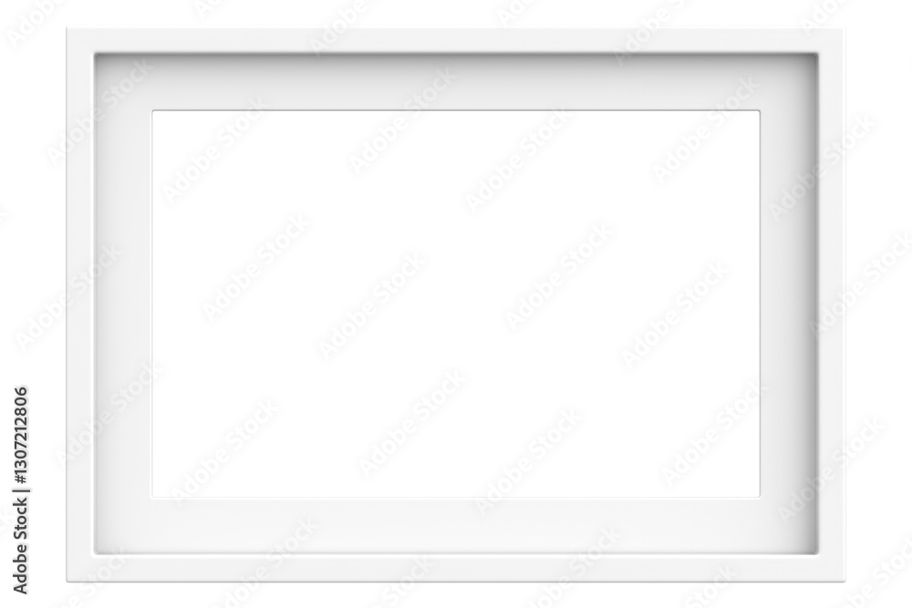 Picture frame. Landscape frame. 3D illustration. Picture frame. Landscape frame. 3D illustration.