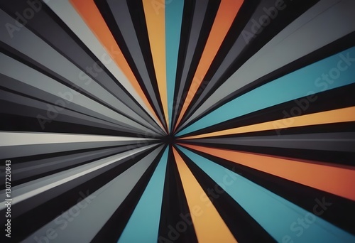 abstract background with rays; retro