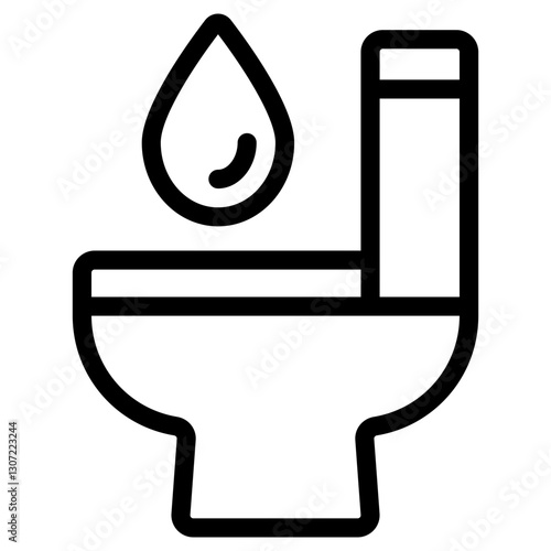 변기 용변 아이콘