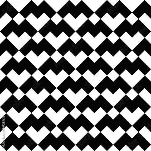 Abstract diagonal black and white pattern background design