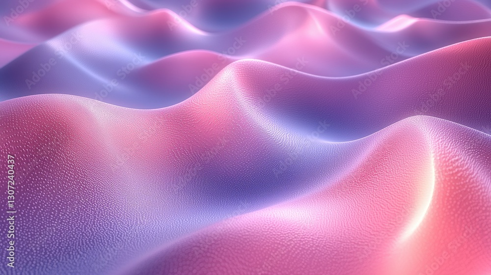 Obraz premium Abstract wavy surface, soft colors