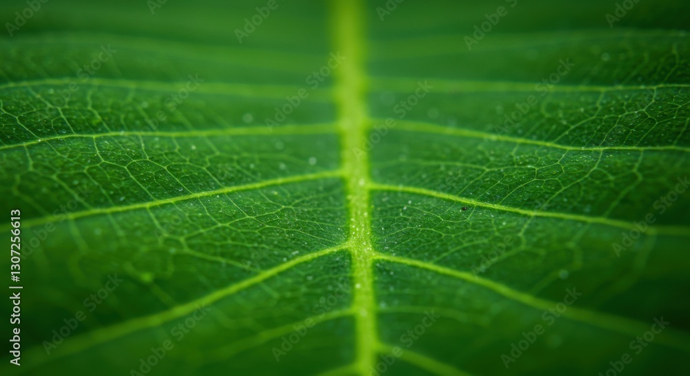 Close-up of a vibrant green leaf showcasing intricate vein patterns and textures (1) Close-up of a vibrant green leaf showcasing intricate vein patterns and textures (1)