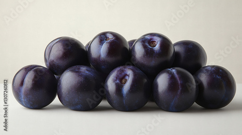 Wallpaper Mural Dark Purple Plums Clustered Torontodigital.ca