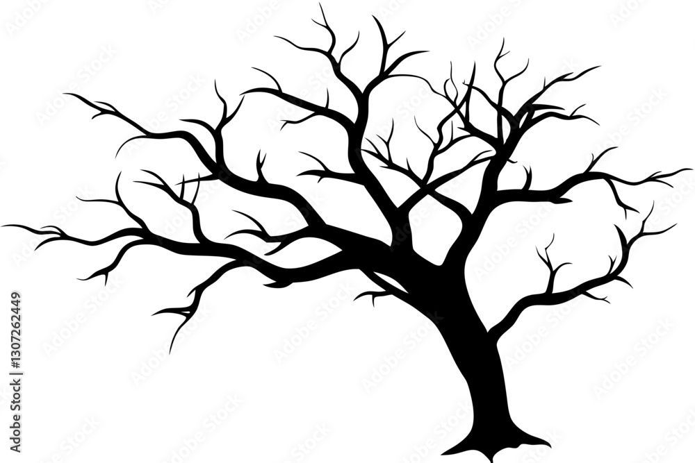 Silhouette Vector of Tree Branches – Minimal Nature Design
Silhouette Vector of Tree Branches – Minimal Nature Design
