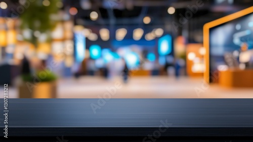 Wallpaper Mural Modern Exhibition Space with Blurred Background Torontodigital.ca