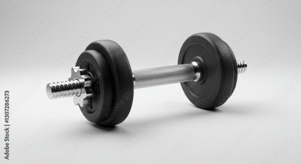 Professional Dumbbell Weight Set Studio Shot Professional Dumbbell Weight Set Studio Shot