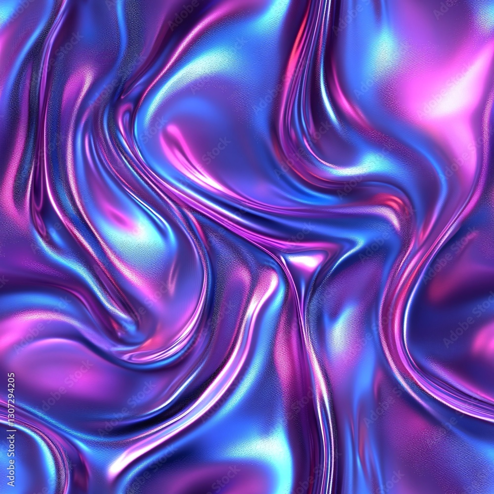Obraz premium Abstract environment with shifting iridescent colors